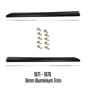 Beetle Running Board Kit - 1971-79 (9mm Thick Trim) Top Quality