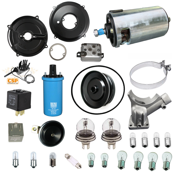 6 Volt To 12 Volt Conversion Kit (Dynamo Charging System) - Cool Air VW