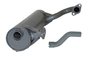 T181 Exhaust (Includes Tailpipe) - Left