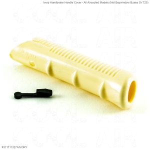 Ivory Handbrake Handle Cover - All Aircooled Models (Not Baywindow Buses Or T25)