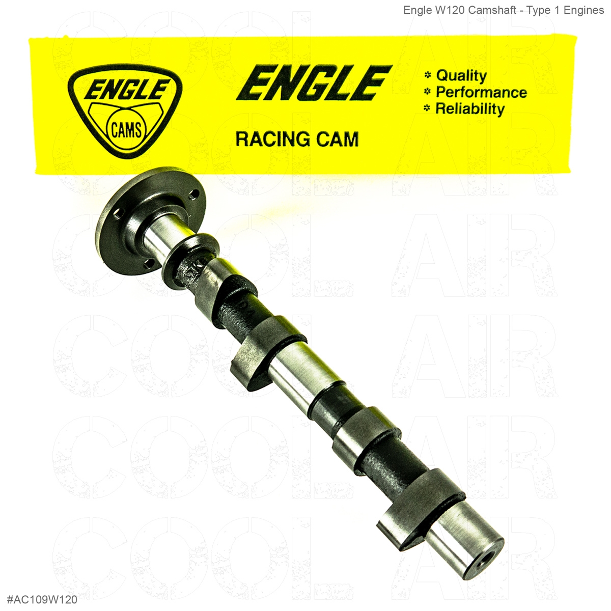 Engle W120 Stage 1 Camshaft Kit With Lifters .397 Gross Lift Clearanced For Stroker Crankshaft