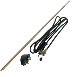 Single Side Mount Aerial With Black Base