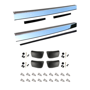 Type 25 Chrome Bumper And Impact Strip Kit - Top Quality