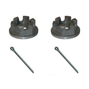 36mm Rear Axle Hub Nuts and Split Pins - T1, KG, T3 (1966-79), T2 (1950-63)