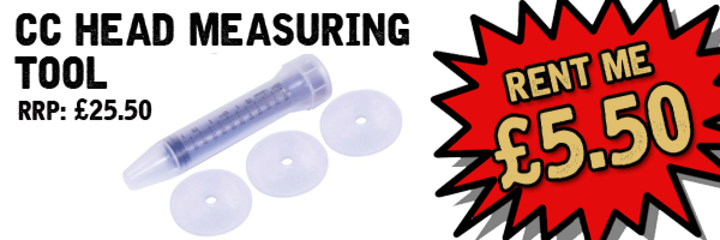 Cylinder Head Combustion Chamber (CC) Measuring Kit Tool HIRE £5.50