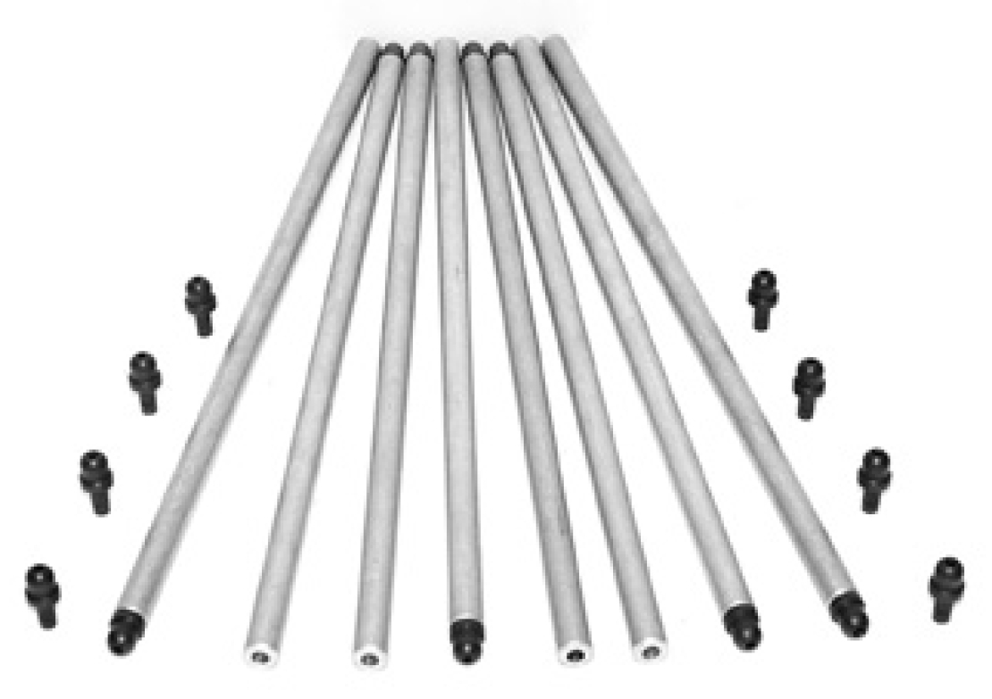 Type 1 Aluminium Cut To Length Pushrod Set Cool Air VW