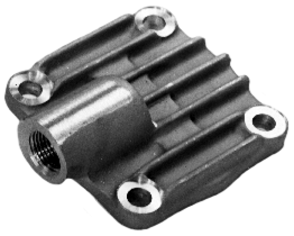 Aluminium Full Flow Oil Pump Cover Cool Air VW