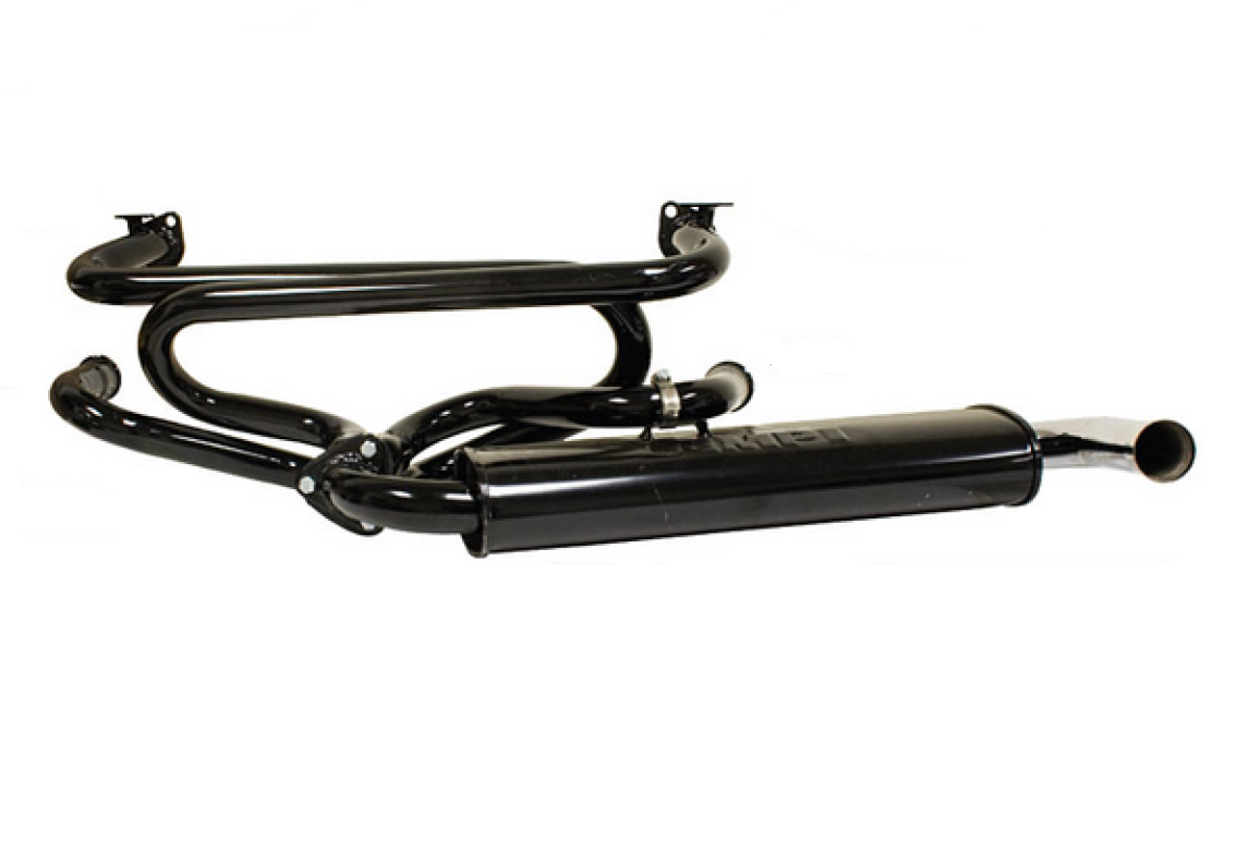 EMPI Premium Single Quiet Pack Exhaust System Type 1 Engines (Not