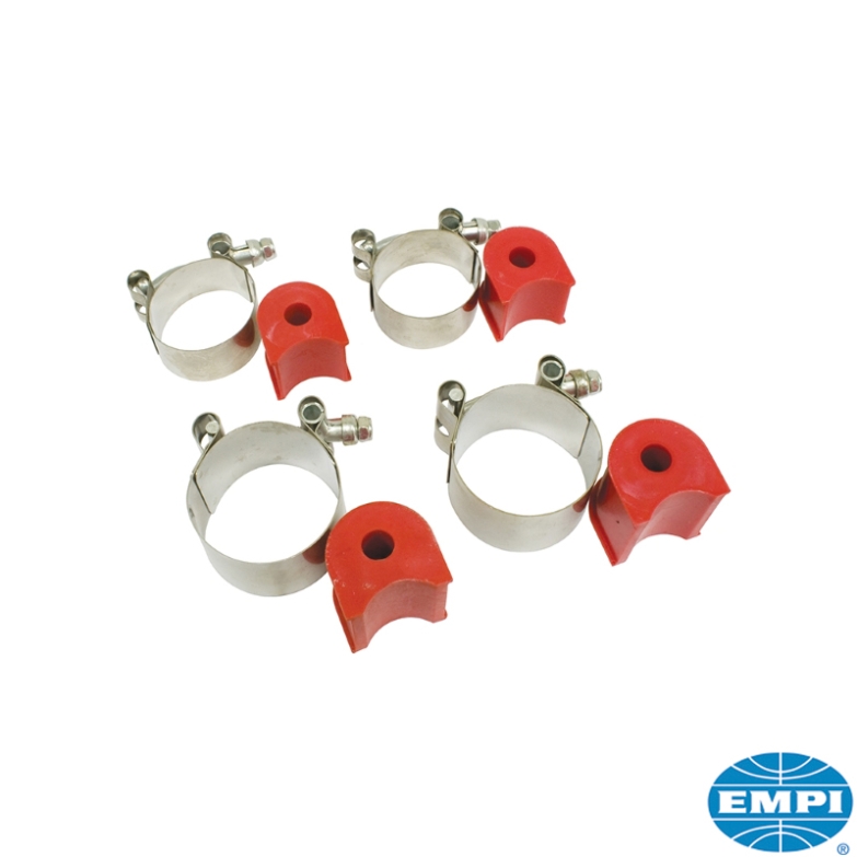 Beetle Front Anti Roll Bar Stainless Steel Clamps + Urethane Mounts