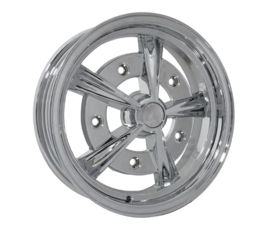 Chrome SSP Raider Alloy Wheel - 5x205 PCD - Cool Air VW