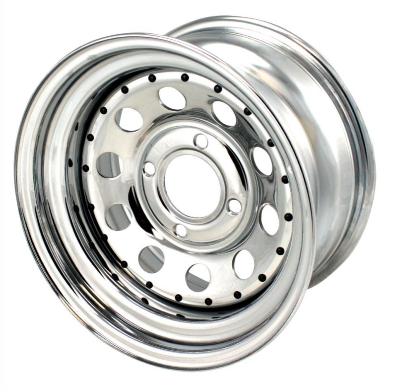 8" Wide Chrome Modular Wheel ET0 Cool Air VW