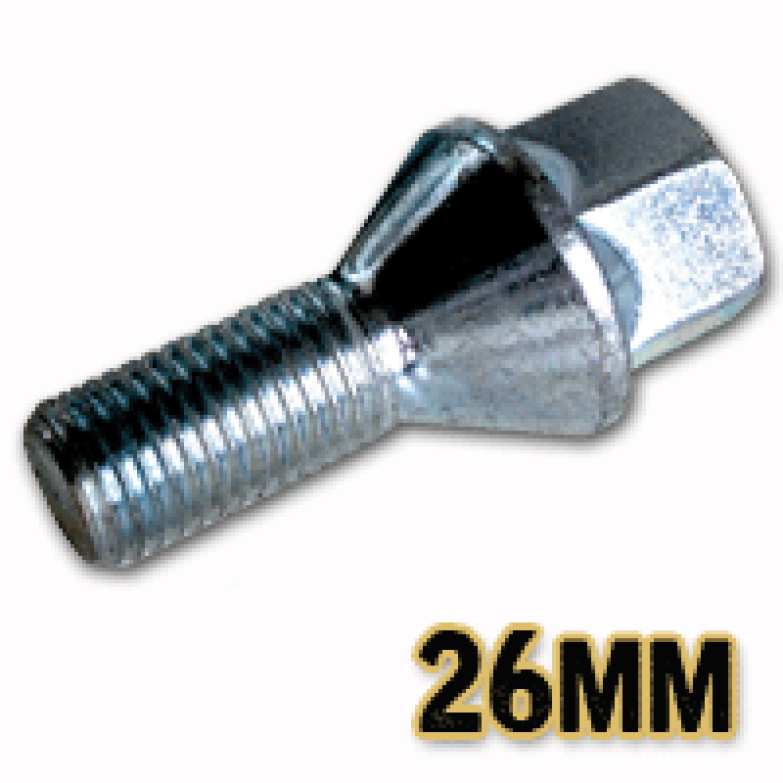 12mm Tapered Wheel Bolt 26mm Long Cool Air VW