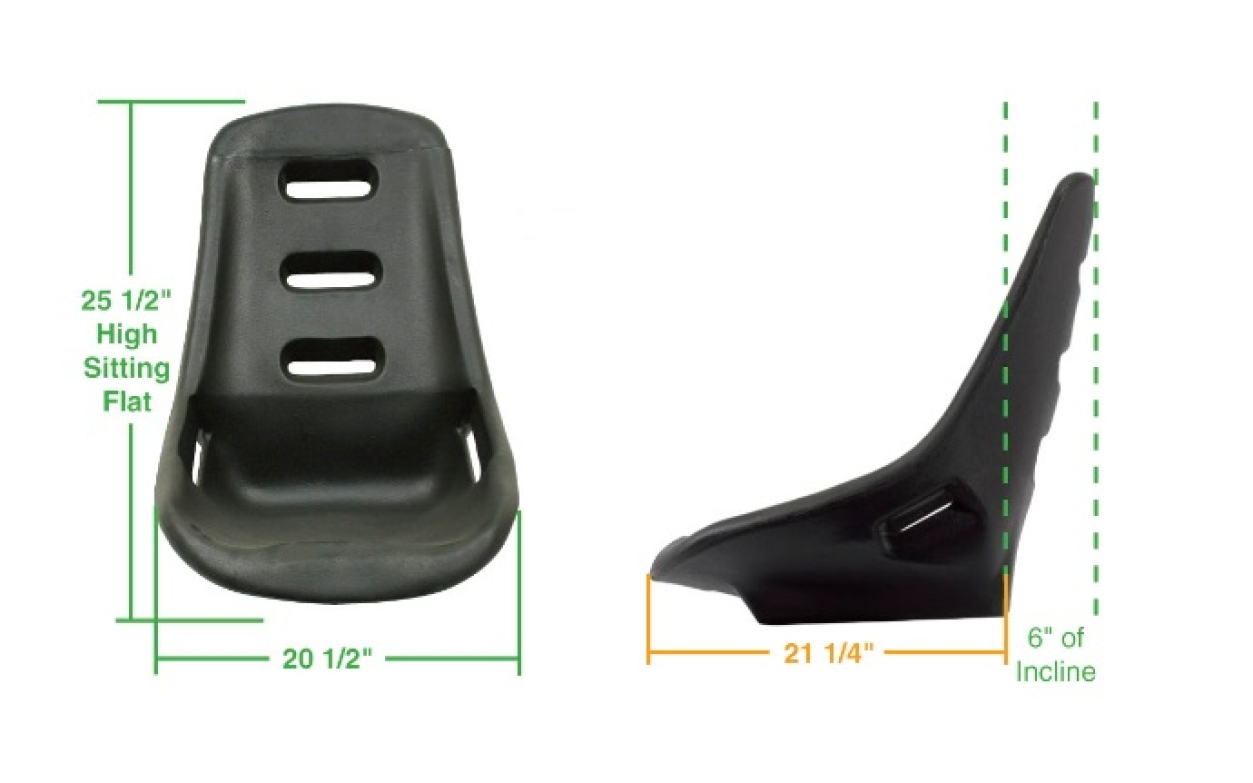EMPI Buggy Plastic Bucket Seat Cool Air VW