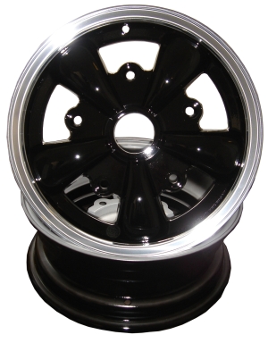 *ON SALE* 5.5 Inch EMPI 5 Alloy Wheel 5X205 Stud Pattern In BLACK (MK2 Model)(2 Only)
