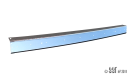 Type 25 Chrome Rear Bumper - Top Quality (For Use With Bumper Impact Strip)