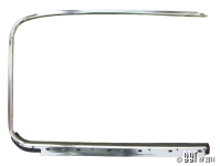 Beetle Outer Scraper With Chrome Trim - Right - 1953-64