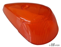 Beetle Wing Top Amber Indicator Lens - 1964-74 (For Reproduction Indicators Only)