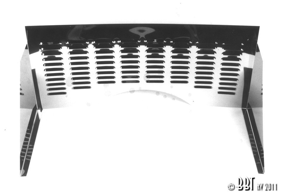stainless steel BEETLE Firewall 3pce louvered AC827231