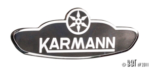 Beetle Cabriolet Karmann Badge