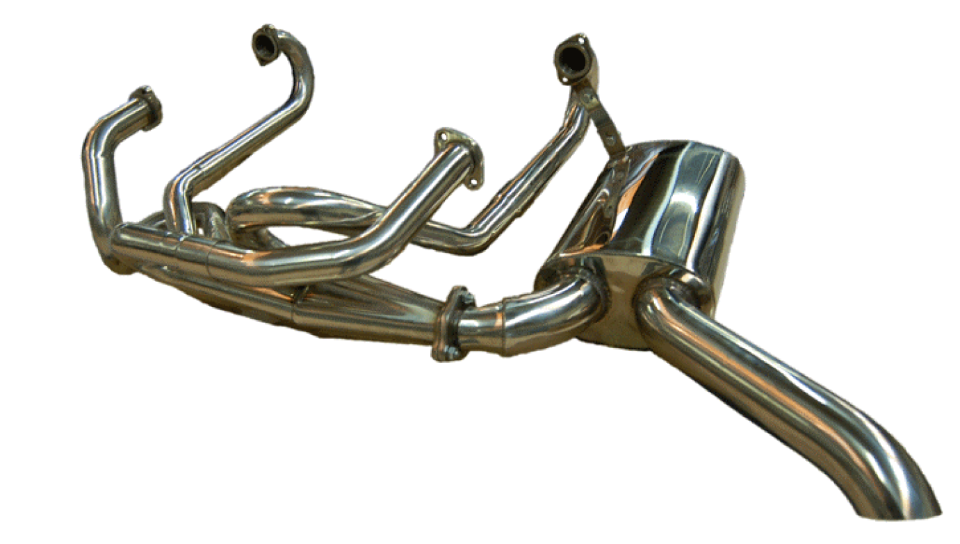 Beetle Stainless Steel Sidewinder Exhaust System (Also Fits Splitscreen