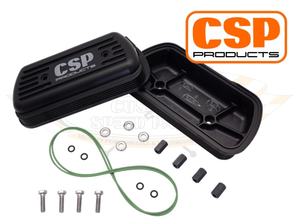 CSP Billet Rocker Covers With Cooling Vents Type 1 Engines (Laser