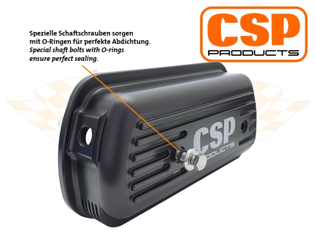 CSP Billet Rocker Covers With Cooling Vents Type 1 Engines (Laser