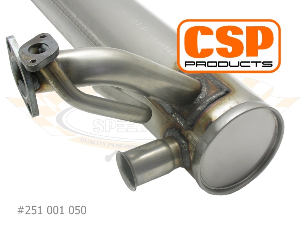 Beetle CSP Stainless Exhaust 196379 1300cc1600cc With Heat Risers
