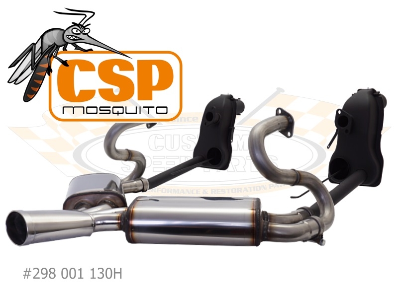 Beetle CSP Mosquito Exhaust With Heat Exchangers 30HP Engines Cool Air VW