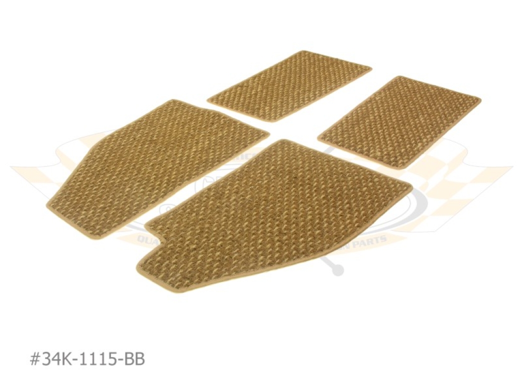 Beetle Coco Mats 197379 Without Footrest LHD Cool Air VW