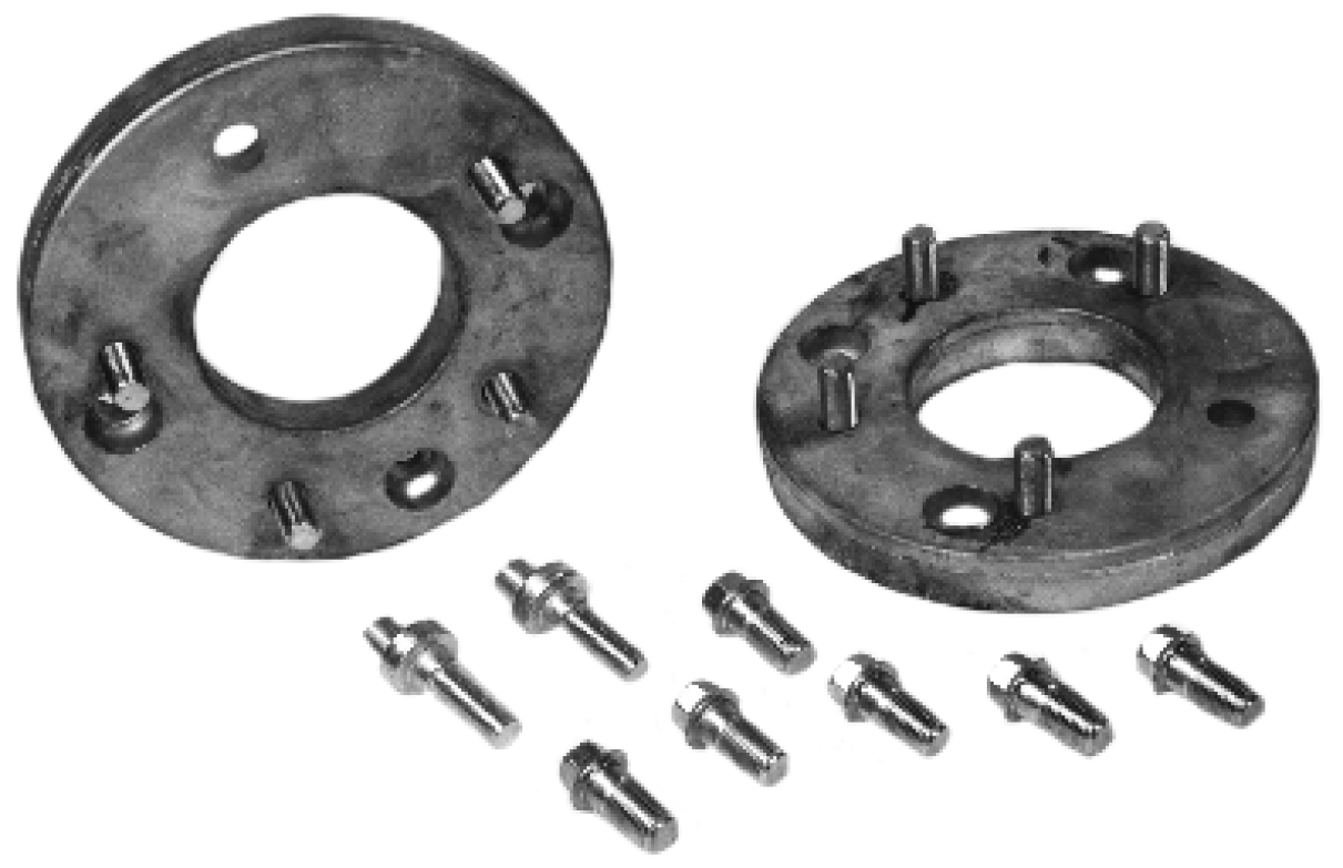 4 Stud Beetle To Chevy Wheel Adapters (4x130 To 5x120.65) Cool Air VW