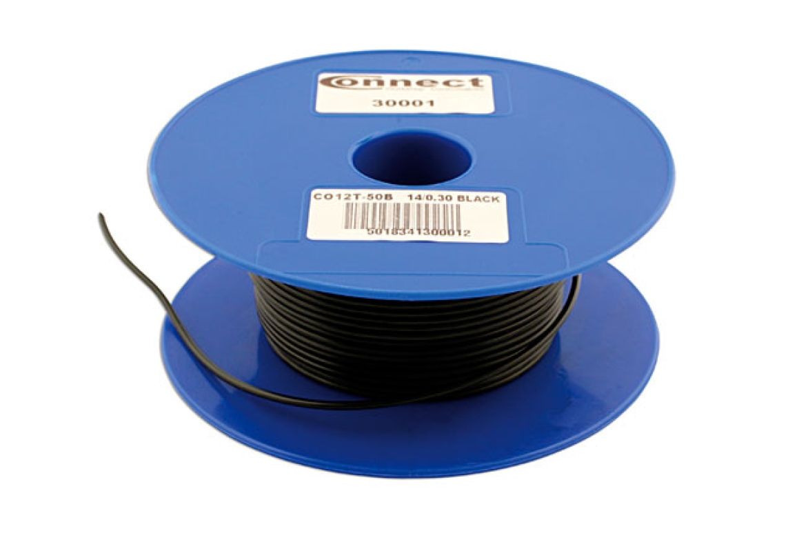 2.5mm Black Electrical Wire Per Metre Cool Air VW