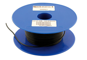3mm Black Electrical Wire - Per Metre