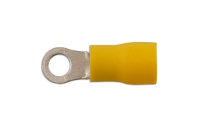 6.4mm Yellow Ring Terminal