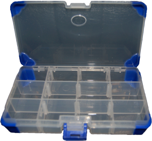 200mmx110mmx35mm Clear Plastic Storage Box