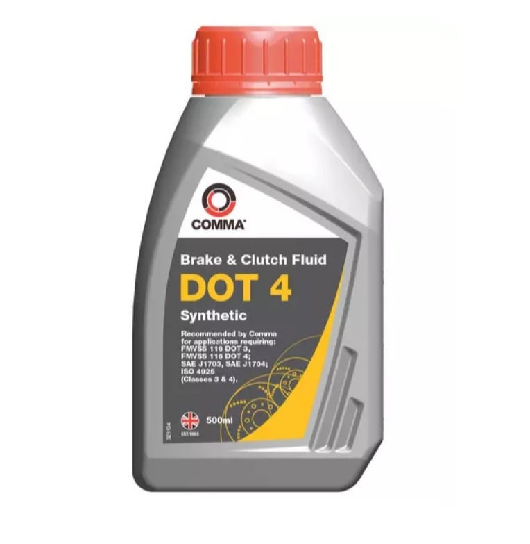 DOT 4 Brake Fluid 500ml Bottle Cool Air VW