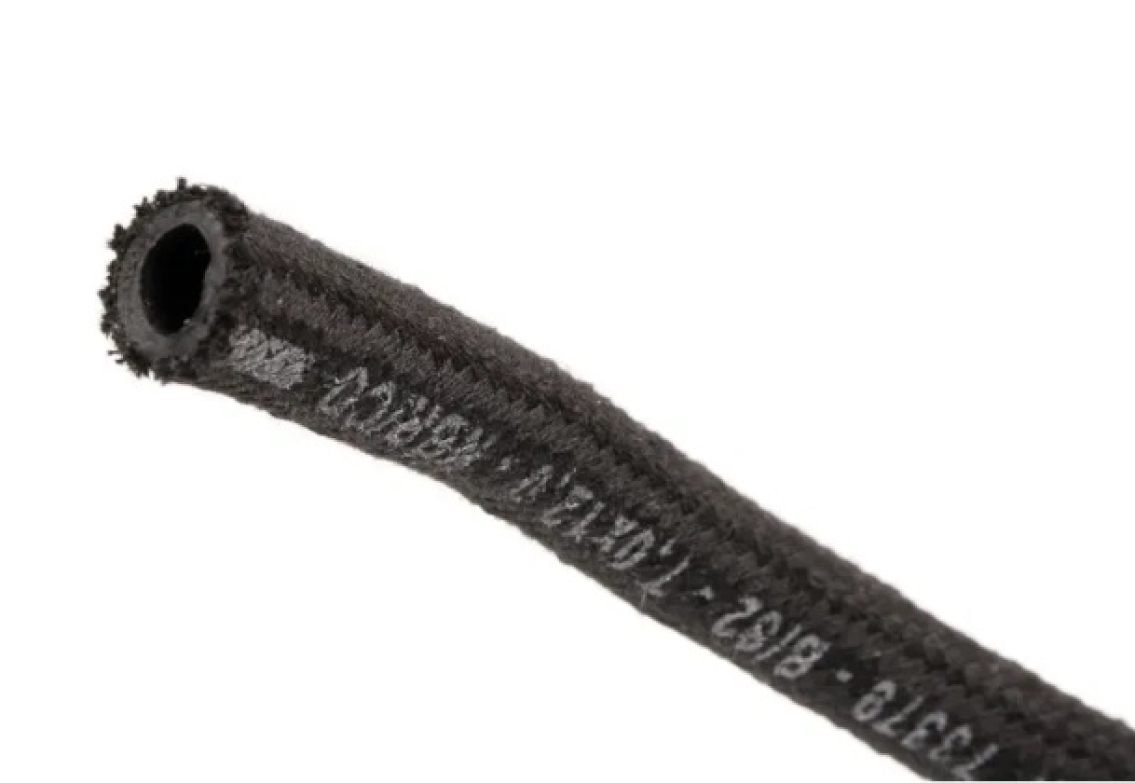 T2 + T25 Fuel Tank Breather Hose (7mm Cotton Overbraided) Cool Air VW