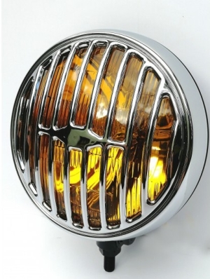 Amber Spotlight With Porsche 356 Style Grille